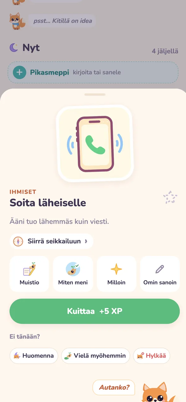 Smepin kortti ja Kitin Autanko
